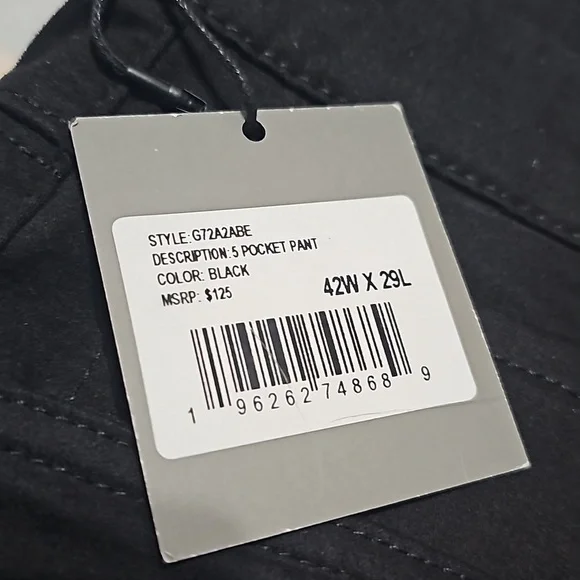 Hickey Freeman 5 Pocket Pants Size‎ 42x29 NWT - Picture 4 of 6